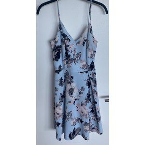 Blue Dry Goods Soprano Floral Dress size S